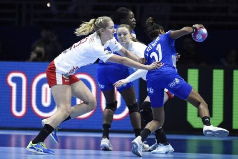 EM camp mellem Frankrig Danmark i Nantes torsdag den 6 december 2018  Copyright: LiselottexSabroex COP107 spdk20181206-181832-L