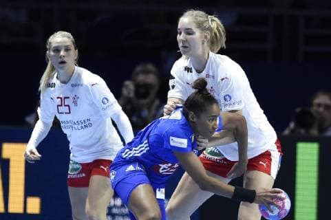 EM camp mellem Frankrig Danmark i Nantes torsdag den 6 december 2018  Copyright: LiselottexSabroex COP107 spdk20181206-181836-L