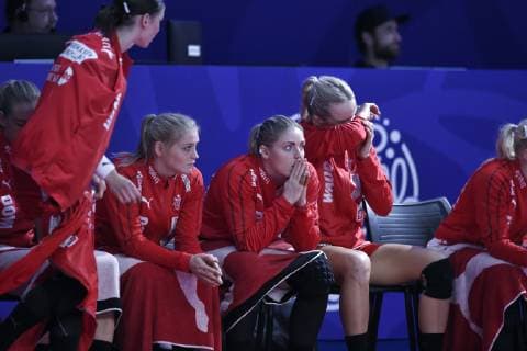 EM camp mellem Frankrig Danmark i Nantes torsdag den 6 december 2018  Copyright: LiselottexSabroex COP107 spdk20181206-192701-L