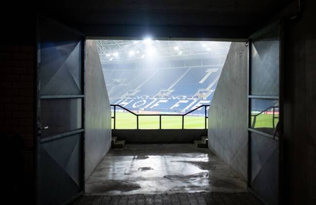 27 11 2018 xfux Soccer UEFA Champions League TSG 1899 Hoffenheim Schachtar Donezk emspor v l View Overview Wirsol Rhein Neckar Arena Interior Grass Field Green Stadium Tribuene Field Seat Seat Rank Tribuenerang Line Soccer Field Sinsheim
