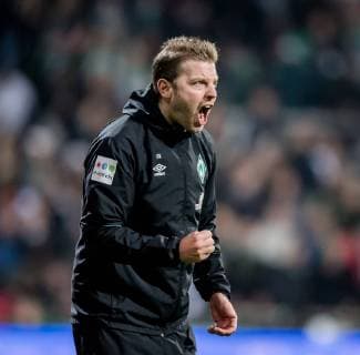 7 December 2018 Bremen Weserstadion Soccer 1 Bundesliga 14 Matchday SV Werder Bremen Fortuna Duesseldorf Bremen Coach Florian Kohfeldt DFL REGULATIONS PROHIBIT ANY USE OF PHOTOGRAPHS AS IMAGE SEQUENCES AND OR QUASI VIDEO