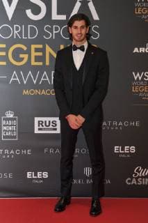 Antonio Giovinazzi (pilote de F1 qui entre maintenant dans l Alfa Romeo Sauber F1 Team) CELEBRITES : Monaco World Sports Legends Award - Monaco - 08 12 2018 NorbertScanella Panoramic 