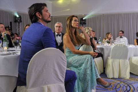 Bianca Senna (Niece de Ayrton Senna) CELEBRITES : Monaco World Sports Legends Award - Monaco - 08 12 2018 NorbertScanella Panoramic 