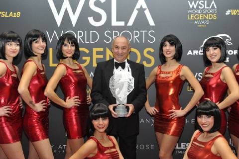 Osvaldo Ardiles (Argentine Champion du Monde de Football) CELEBRITES : Monaco World Sports Legends Award - Monaco - 08 12 2018 NorbertScanella Panoramic 