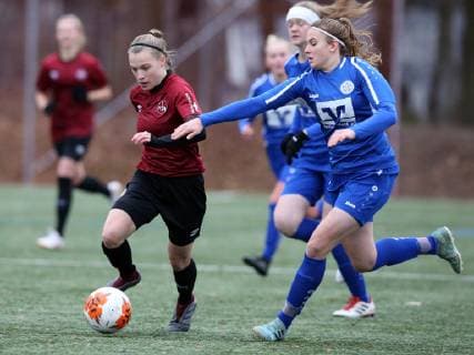 09 12 2018 Football Season 2018 2019 Regional League South Women Women 16 Matchday 1 FC Nuremberg Nuremberg FCN Club TSV Jahn Calden DaMa Nastassja Lein 24 1 FC Nuremberg FCN FCN Women Johanna Schaefer 25 TSV Jahn Calden Women