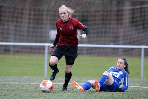 09 12 2018 Football Season 2018 2019 Regional League South Women Women 16 Matchday 1 FC Nuremberg Nuremberg FCN Club TSV Jahn Calden DaMa Franziska May 18 1 FC Nuremberg FCN FCN Women Natascha Rudat 15 TSV Jahn Calden Women