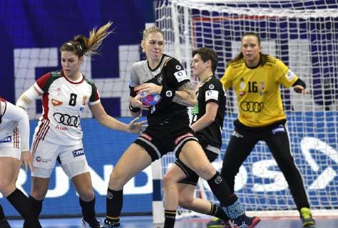 09-12-2018 HANDBAL: 13TH WOMENS EUROPEAN HANDBALL CHAMPIONSHIP: HONGARIJE-DUITSLAND HUNGARY-GERMANY: NANCY Luisa Schulze (GER) Foto: SCS Soenar Chamid xVIxVIxImagesx xSoenarxChamidxsportfotografiexIVx 13025912