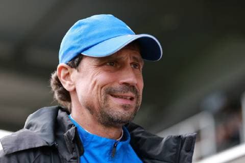 08 12 2018 xavx Soccer RL Suedwest FSV Frankfurt TSV Steinbach emspor v l Coach Matthias Mink TSV Steinbach Haiger DFL DFB REGULATIONS PROHIBIT ANY USE OF PHOTOGRAPHS as IMAGE SEQUENCES and or QUASI VIDEO Frankfurt am Main
