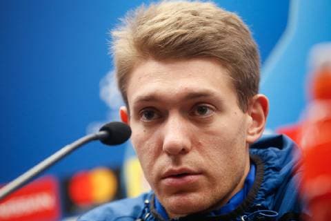 Club s goalkeeper Ethan Horvath pictured during a press conference PK Pressekonferenz of Belgian soccer team Club Brugge KV, Monday 10 December 2018 in Brugge. Tomorrow Club will meet Spanish club Athletico Madrid on the sixth and last day of the UEFA Champions League, in group A. BRUNOxFAHY  x05487094x