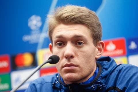 Club s goalkeeper Ethan Horvath pictured during a press conference PK Pressekonferenz of Belgian soccer team Club Brugge KV, Monday 10 December 2018 in Brugge. Tomorrow Club will meet Spanish club Athletico Madrid on the sixth and last day of the UEFA Champions League, in group A. BRUNOxFAHY  x05487096x