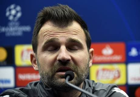 BRUGGE, DECEMBER 10 : Ivan Leko head coach of Club Brugge pictured during press conference PK Pressekonferenz the day before the UEFA Champions League group A match between Club Brugge KV and Atletico Madrid on December 10, 2018 in Brugge, 10 12 2018 FOOTBALL : Conference de presse Bruges - Ligue des Champions - 10 12 2018 PhotoNews Panoramic 
