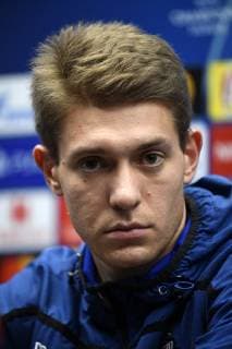 BRUGGE, DECEMBER 10 : Ethan Horvath goalkeeper of Club Brugge pictured during press conference PK Pressekonferenz the day before the UEFA Champions League group A match between Club Brugge KV and Atletico Madrid on December 10, 2018 in Brugge, 10 12 2018 FOOTBALL : Conference de presse Bruges - Ligue des Champions - 10 12 2018 PhotoNews Panoramic 