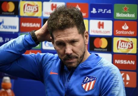 BRUGGE, DECEMBER 10 : Diego Simeone head coach Atletico Madrid pictured during press conference PK Pressekonferenz the day before the UEFA Champions League group A match between Club Brugge KV and Atletico Madrid on December 10, 2018 in Brugge, 10 12 2018 FOOTBALL : Conference de presse Atletico Madrid - Ligue des Champions - 10 12 2018 PhotoNews Panoramic 