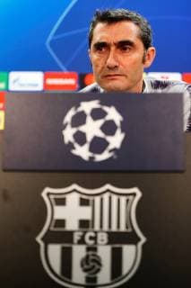 FC Barcelona Barca s head coach Ernesto Valverde attends press conference PK Pressekonferenz at the Joan Gamper sports facilities in Barcelona, north eastern Spain, 10 December 2018. FC Barcelona will face Tottenham Hotspur on a UEFA Champions League Group B soccer match on 11 December 2018. FC Barcelona s presser !ACHTUNG: NUR REDAKTIONELLE NUTZUNG!  Copyright: xAlejandroxGarciax GRAFCAT1266 20181210-636800640625957786