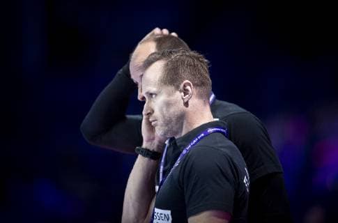 Denmarks national army Klavs Bruun Joergensen and Lars Joergensen, who were trafficked under EM, will be joining Russias army on 10 December 2018 with Denmarks army.  Copyright: Scanpix LiselottexSabroex COP104 spdk20181210-194817-L