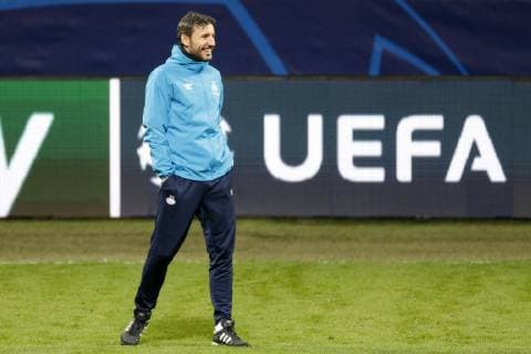 Coach Mark van Bommel of PSV during a training session prior to the UEFA Champions League group B match between Internazionale Milan and PSV Eindhoven at Stadio Giuseppe Meazza on December 10, 2018 in Milan, Italy UEFA Champions League 2018 2019 xVIxVIxImagesx xJeroenxPutmansxIVx 13039802