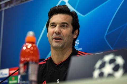 Real Madrid s head coach, Santiago Solari, addresses a press conference PK Pressekonferenz at team complex in Valdebebas, outside Madrid, Spain, 11 December 2018, on the eve of its upcoming UEFA Champions League group round s game at Madrid s Santiago Bernabeu Stadium. EFE Rodrigo Jimenez Real Madrid s head coach Santiago Solari presser !ACHTUNG: NUR REDAKTIONELLE NUTZUNG!  Copyright: xRodrigoxJimenezx GRAF4935 20181211-636801243529078221