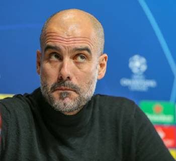 Manchester City press conference PK Pressekonferenz Pep Guardiola during the Manchester City press conference at City Football Academy, Manchester Content Not Available For UK Newspapers Copyright: xStevexMcCormickx FIL-12677-0002