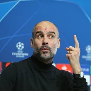 Manchester City press conference PK Pressekonferenz Pep Guardiola during the Manchester City press conference at City Football Academy, Manchester Content Not Available For UK Newspapers Copyright: xStevexMcCormickx FIL-12677-0016