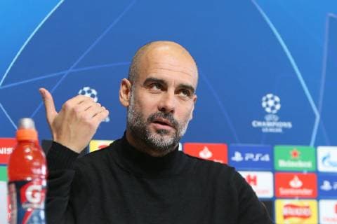 Manchester City press conference PK Pressekonferenz Pep Guardiola during the Manchester City press conference at City Football Academy, Manchester Content Not Available For UK Newspapers Copyright: xStevexMcCormickx FIL-12677-0023