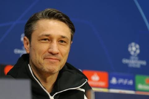 Coach Niko Kovac FC Bayern Munich Press Conference Ajax Amsterdam vs. FC Bayern Munich Football Champions League Group Stage 11 12 2018 Press Conference Ajax Amsterdam vs. FC Bayern Munich Football Champions League Group Stage 11 12 2018 Amsterdam Copyright: xEIBNER HarryxLangerx EP_HLR