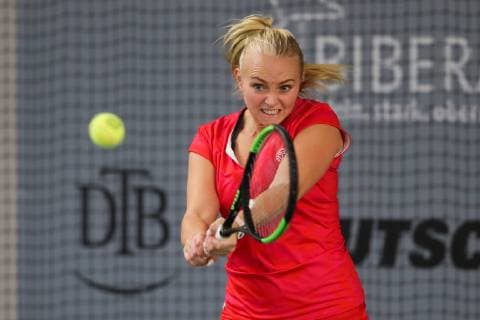 Jil Nora Engelmann German Championships 2018 Tennis German Championships 2018 German Championships Biberach at the Riss Baden Wuerttemberg Germany 11 December 2018 Â Copyright: xJuergenxHasenkopfx
