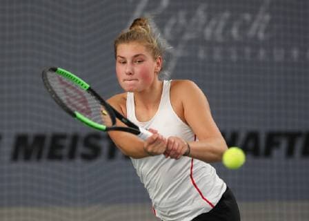 Nastasja Schunk German Championships 2018 Tennis German Championships 2018 German Championships Biberach at the Riss Baden Wuerttemberg Germany 11 December 2018 Â Copyright: xJuergenxHasenkopfx