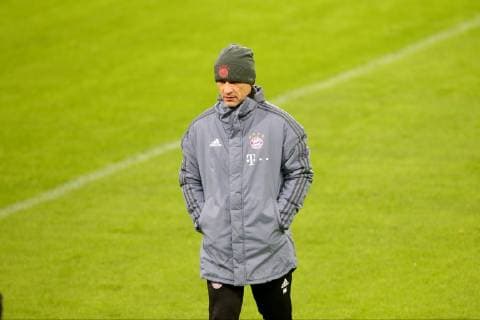 Coach Niko Kovac FC Bayern Munich Training Ajax Amsterdam vs. FC Bayern Munich Football Champions League Group Phase 11 12 2018 Training Ajax Amsterdam vs. FC Bayern Munich Football Champions League Group Phase 11 12 2018 Amsterdam Copyright: xEIBNER HarryxLangerx EP_HLR
