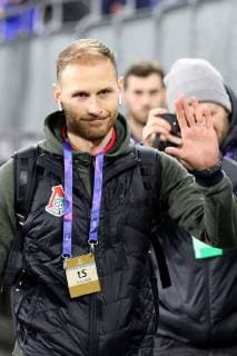 Benedikt Höwedes locomotive Moscow at the Champions League game season 2018 19 FC Schalke 04 locomotive Moscow Copyright Thomas Pakusch Copyright: Thomas Pakusch