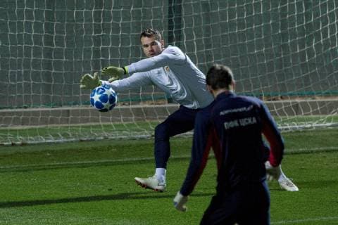 CSKA Moscow s goalkeeper Igor Akinfeev participates in a training session of the team at the Valdebebas sports city, in Madrid, Spain, 11 December 2018. CSKA Moscow will face Real Madrid tomorrow at the Santiago Bernabeu stadium. CSKA Moscow s training session !ACHTUNG: NUR REDAKTIONELLE NUTZUNG!  Copyright: xRodrigoxJimenezx GRAF5376 20181211-636801562370101104