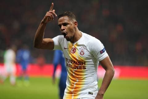 Fernando of Galatasaray during the Champions League group D match between Galatasaray and Porto at Turk Telkom Stadium n Istanbul , Turkey on December 11 , 2018. 