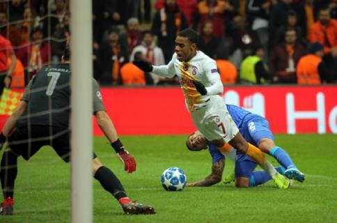 Sport Bilder des Tages Galatasaray s Garry Rodrigues during Galatasaray - Porto Uefa Champions League Game at Turk Telekom Arena, Istanbul, 11th Dec. 2018  Copyright: TolgaxAdanali 16205260