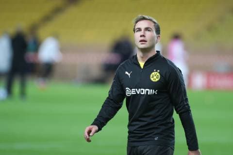 Monaco 11 12 2018 UEFA Champions League 2018 19 Season Group Phase Group A 6 Matchday AS Monaco Borussia Dortmund Mario Goetze Dortmund Watch looks on DeFodi535