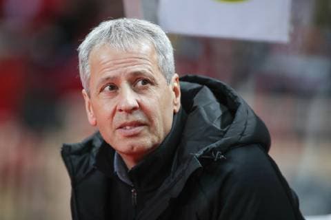 Monaco 11 12 2018 UEFA Champions League 2018 19 Season Group Phase Group A 6 Matchday AS Monaco Borussia Dortmund Coach Lucien Favre Dortmund Watch looks on DeFodi535