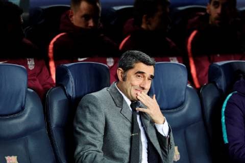 FC Barcelona Barca s head coach Ernesto Valverde during the UEFA Champions League groups phase match between FC Barcelona and Tottenham Hotspur, at the Camp Nou stadium, in Barcelona, Catalonia, Spain, 11 December 2018. Barcelona vs. Tottenham Hotspur !ACHTUNG: NUR REDAKTIONELLE NUTZUNG!  Copyright: xAlejandroxGarciax GRAF5429 20181211-636801610286459166