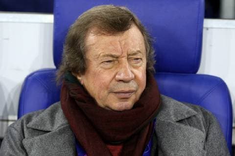 head coach Yuri Semi locomotive Moscow at the Champions League game season 2018 19 FC Schalke 04 locomotive Moscow Copyright Thomas Pakusch Copyright: Thomas Pakusch
