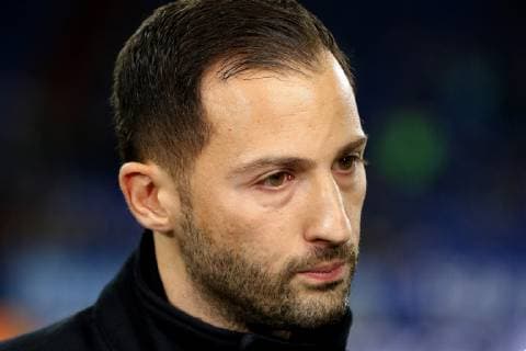 Chief coach Domenico Tedesco FC Schalke 04 at the Champions League game season 2018 19 FC Schalke 04 locomotive Moscow Copyright Thomas Pakusch Copyright: Thomas Pakusch