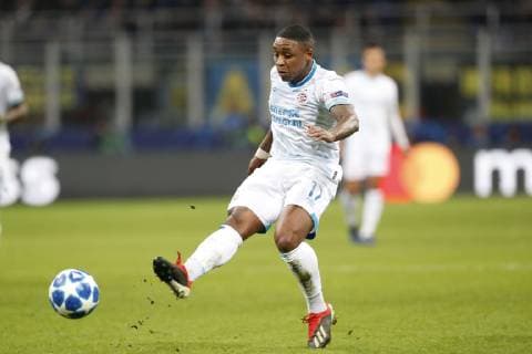 MILAAN , Stadium San Siro, 11-12-2018, football, season 2018 2019, Champions League , PSV player Steven Bergwijn during the Champions League game Inter - PSV Inter - PSV  x2683906x