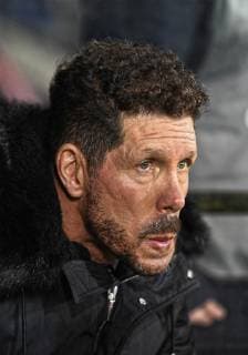 Atletico s head coach Diego Simeone pictured FOOTBALL : Club Bruges vs Atletico Madrid - Ligue des Champions - 11 12 2018 PhotoNews Panoramic 