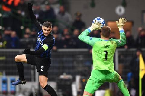Mg Milano 11 12 2018 - Champions League Inter-Psv Eindhoven foto Matteo Gribaudi Image nella foto: gol Mauro Icardi 
