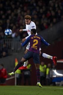 December 11, 2018 - Barcelona, Catalonia, Spain - Dele Alli of Tottenham during the match between FC Barcelona Barca and Tottenham Hotspurs at Camp Nou Stadium in Barcelona, Spain on December 11, 2018. FC Barcelona v Tottenham Hotspur - UEFA Champions League Group B  - ZUMAn230 20181211_zaa_n230_574 Copyright: xJosexBretonx