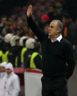 Galatasaray s Fatih Terim during Galatasaray - Porto Uefa Champions League Game at Turk Telekom Arena, Istanbul, 11th Dec. 2018  Copyright: TolgaxAdanali 16205564