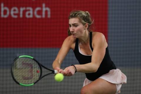 Angelina Wirges German Championships 2018 Tennis German Championships 2018 German Championships Biberach at the Riss Baden Wuerttemberg Germany 11 December 2018 Â Copyright: xJuergenxHasenkopfx