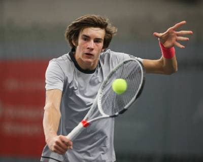 Henri Squire German Championships 2018 Tennis German Championships 2018 German Championships Biberach at the Riss Baden Wuerttemberg Germany 11 December 2018 Â Copyright: xJuergenxHasenkopfx