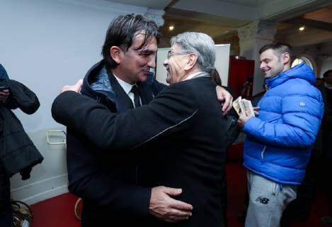 Zlatko Dalic book promotion - Zagreb, Croatia 12.12.2018., Zagreb, Croatia - Promotion of the book of the Croatian football manager Zlatko Dalic Russia of our dreams . Zlatko Dalic, Miroslav Ciro Blazevic.  IgorxKralj PIXSELL