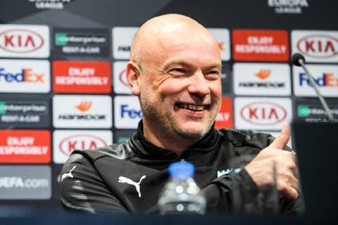 181212 Head coach Uwe Rösler of Malmö FF during a press conference ahead of the Europa league match between Besiktas and Malmö FF on December 12 2018 in Istanbul Photo Petter Arvidson BILDBYR u0081N kod PA 92174, detectedSourceLanguage  Copyright: PETTERxARVIDSON BB181212PA025