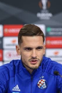 PXL_GNK Dinamo press concerence - Zagreb, Croatia 12.12.2018., Zagreb, Croatia - GNK Dinamo press conference PK Pressekonferenz on the occasion of UEFA Champions League football match with RSC Anderlecht. Petar Stojanovic.  LukaxStanzl PIXSELL