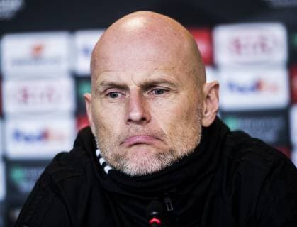 Staale Solbakken ved FC Koebenhavn pressemoede forud for Europa League kampen mod Bordeaux, i Koebenhavn onsdag den 12. december 2018.. , Copenhagen Denmark  Copyright: JonasxOlufsonx COP102 78305 spdk20181212-174107-L