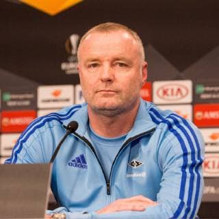 Trondheim PK Football EL Leipzig 12 12 2018 Red Bull Arena Football Euro League Rosenborg Trondheim Press conference before the match against RB Leipzig In the picture coach Rini Coolen Trondheim