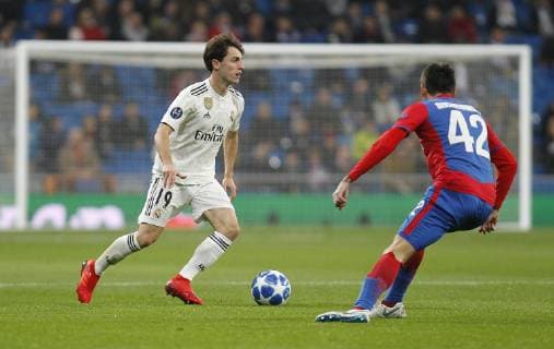 Soccer match between Real Madrid and CSK of the Champions League 2018 2019 held at the Santiago Bernabeu stadium in Madrid Photo Jose Cuesta 261 Cordon Press Odriozola Cordon Press  xJosexLuisxCuestax xx